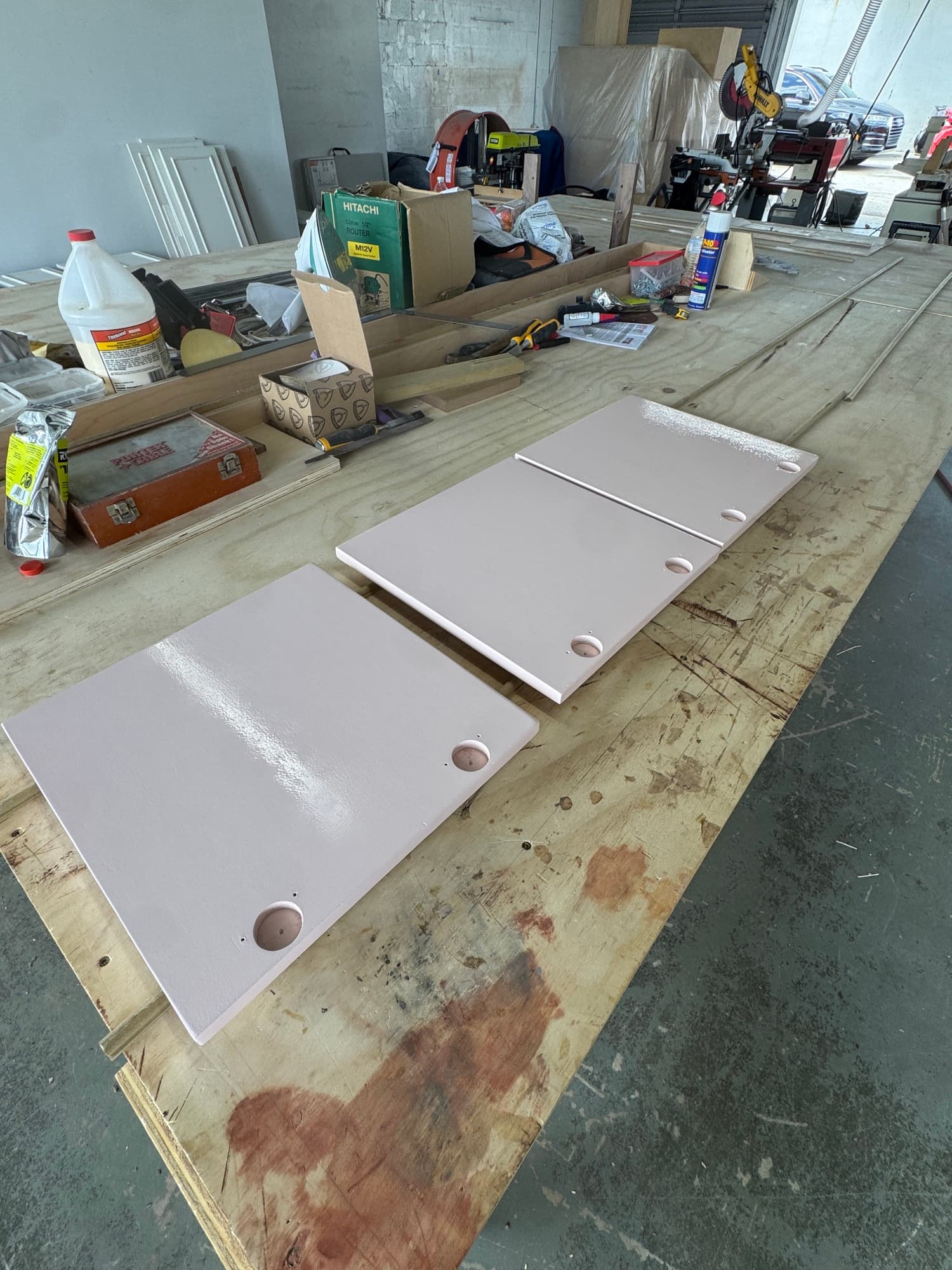 Custom cabinet color
