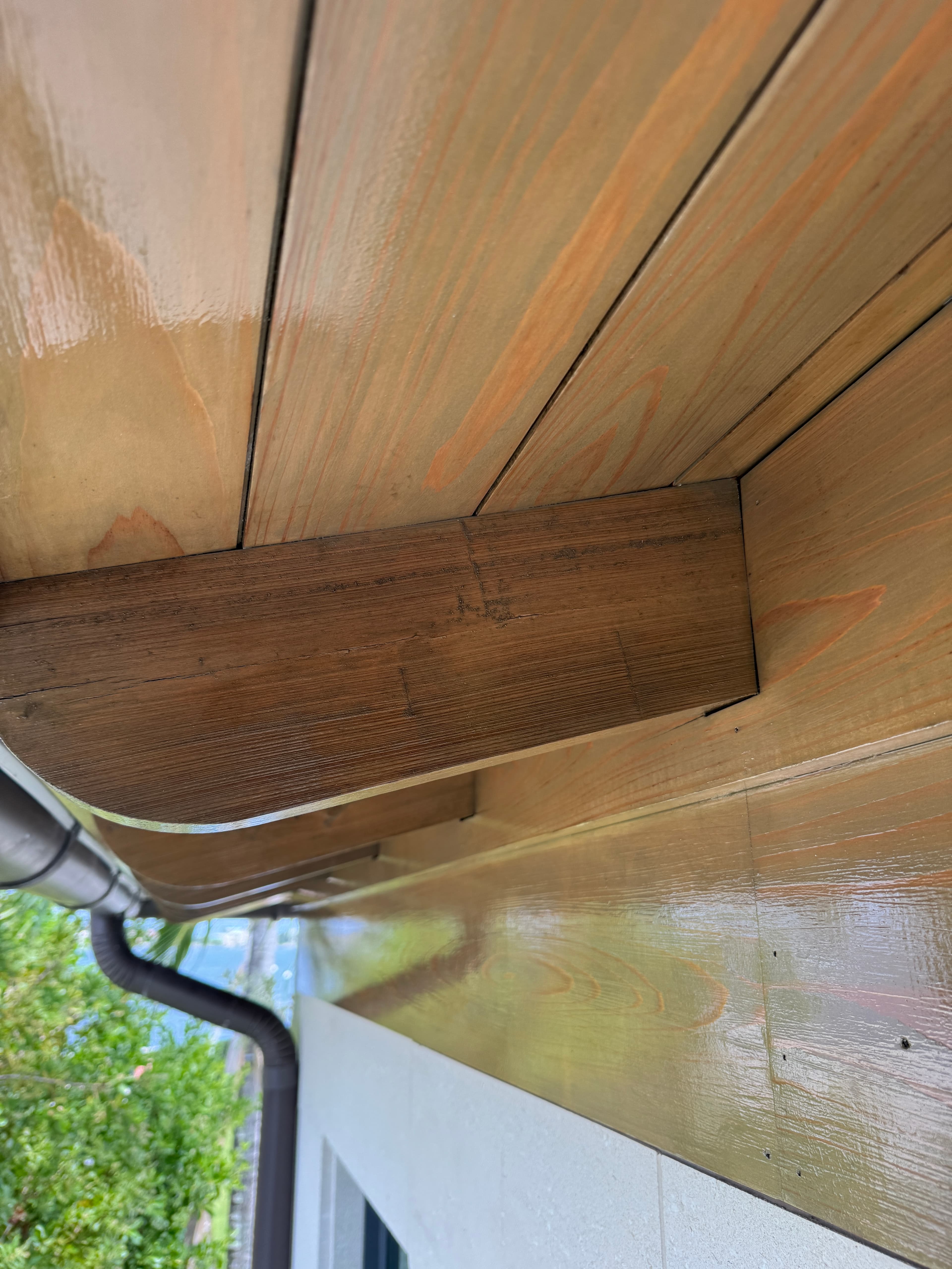 Waterfront soffit refinish
