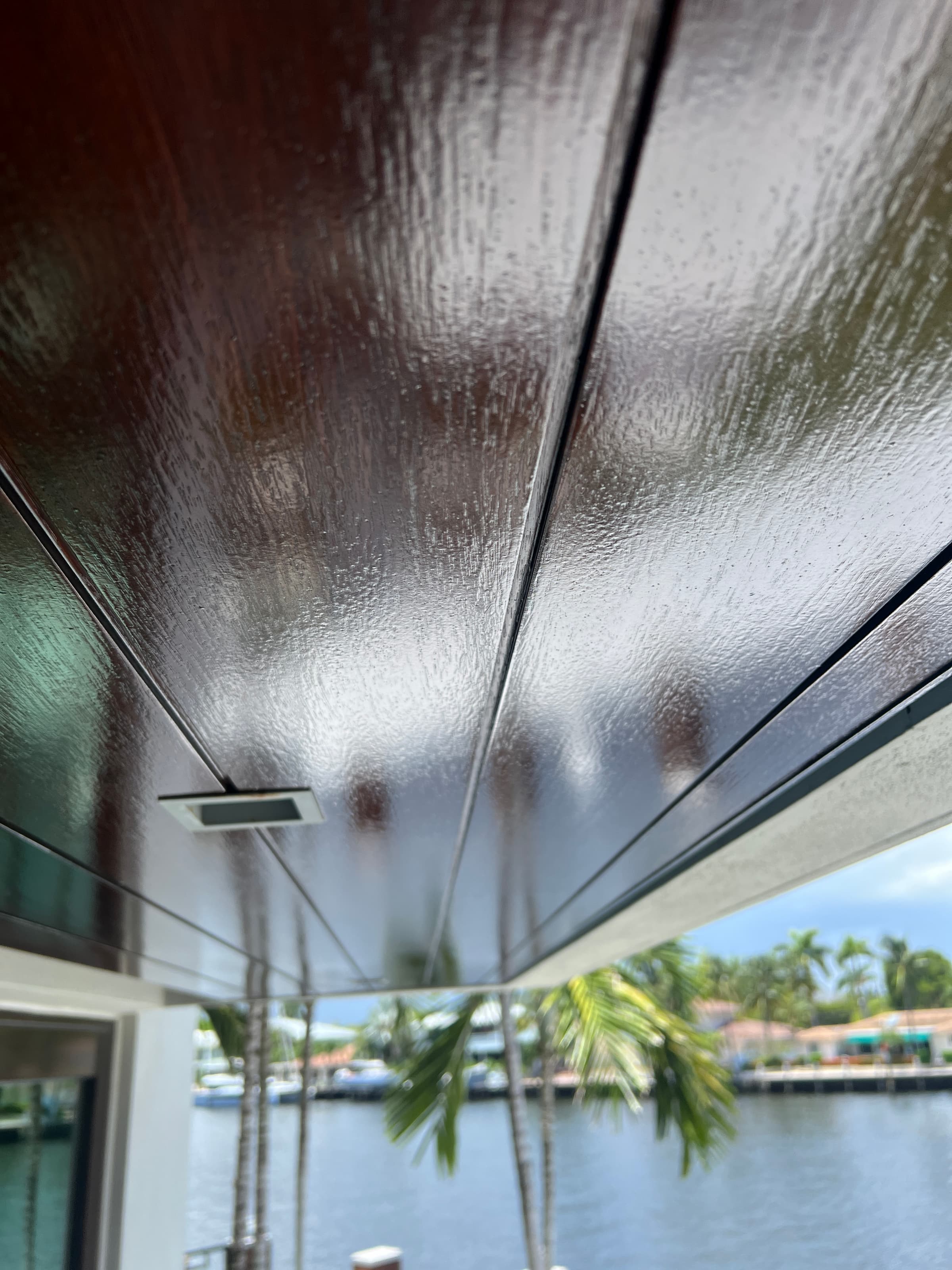 Specialty wood finish and refinishing detail work